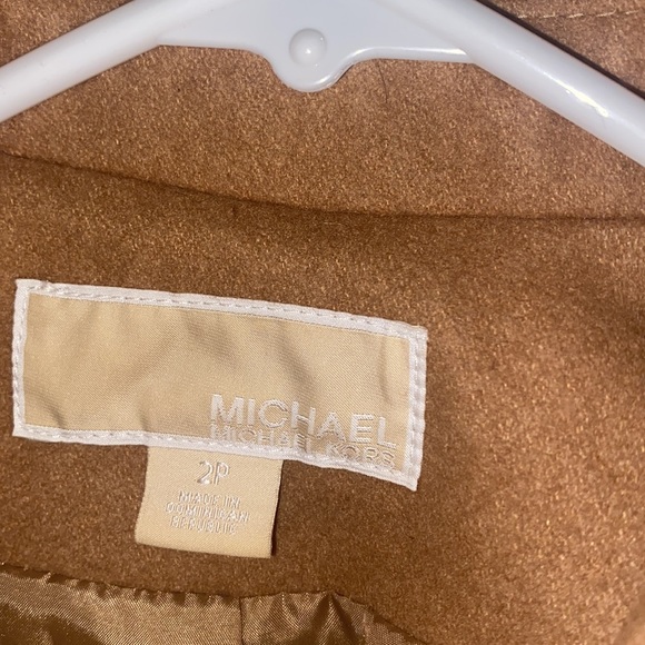 MK Women’s Asymmetrical Belted Coat - Picture 2 of 4